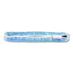 MaxiPlus Combo Window Washer and Squeegee Microfiber Replacement Sleeve, 15.5" Wide, Blue