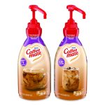 Liquid Coffee Creamer, Sweetened Original, 1.5 L Pump Bottle, 2/Carton