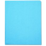 7510005842490, SKILCRAFT Double Pocket Portfolio, Accommodates (75) 11 x 8.5 Sheets, Light Blue, 25/Box
