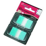 7510016211307, SKILCRAFT Page Flags, 1 x 1.75, Bright Blue, 50 Flags/Dispenser, 2 Dispensers/Pack