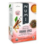Organic Teas and Teasans, 1.58 oz Filterbag, White Orange Spice, 16/Box