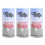 Sugar Canister, 20 oz Reclosable Canister, 3/Pack