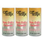 Powdered Non-Dairy Creamer, Regular, 12 oz Canister, 3/Pack