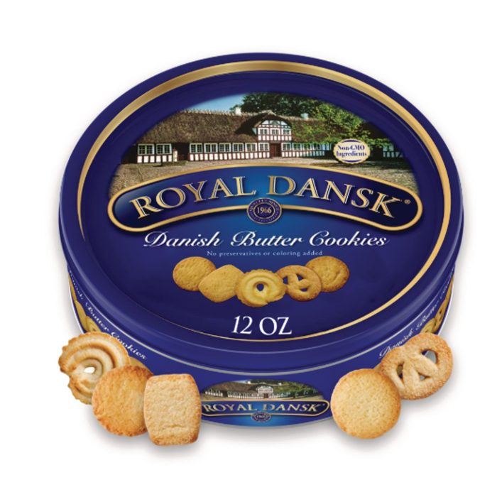 15105153 Cookies, Danish Butter, 12 Oz Tin - Image 1
