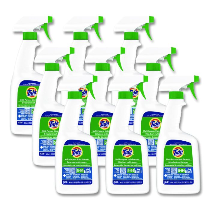 15142769 Multi Purpose Stain Remover, 32 oz Spray Bottle, 9/Carton - Image 1