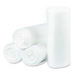 Eco Strong Plus Can Liners, 40 gal, 14 mic, 40" x 46", Natural, Perforated Roll, 250/Carton