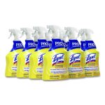 Advanced Deep Clean All Purpose Cleaner, Lemon Breeze Scent, 32 oz Trigger Spray Bottle, 12/Carton