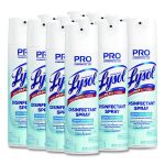 Disinfectant Spray, Crisp Linen Scent, 19 oz. Aerosol Spray, 12/Carton