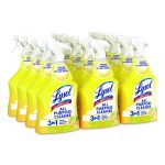 Ready-to-Use All-Purpose Cleaner, Lemon Breeze Scent, 32 oz Spray Bottle, 12/Carton
