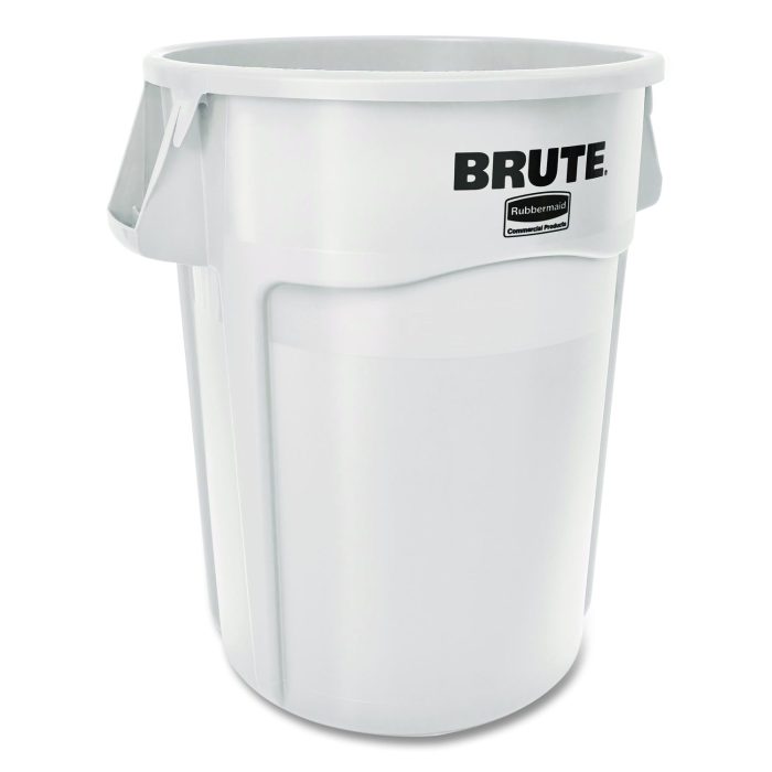 15075580 Brute Container, 44 gal, Plastic, White - Image 1