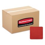 Microfiber Cleaning Cloths, 16 x 16, Red, 24/Pack