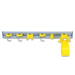 Closet Organizer/tool Holder, 34w X 3.25d X 4.25h, Gray