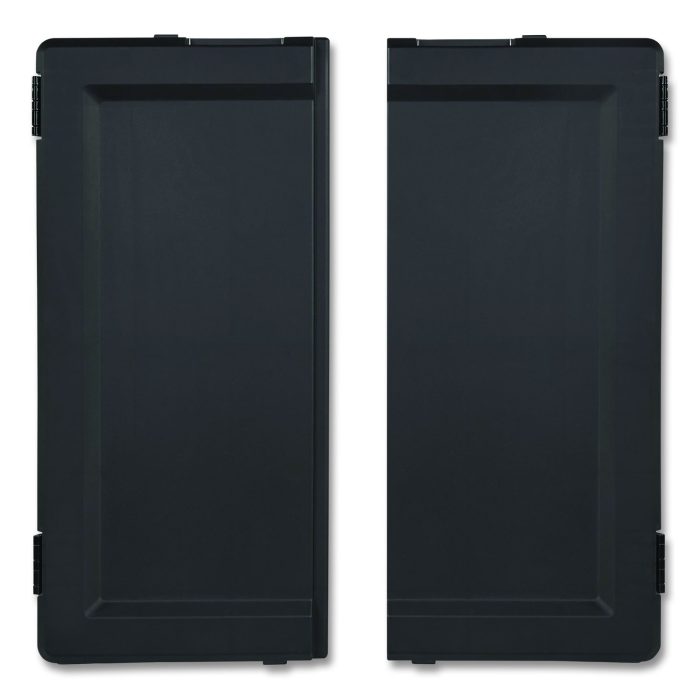 15138600 Locking Door Kit, for Rubbermaid Commercial 2202581/2202527/2202585, Resin, Black - Image 1