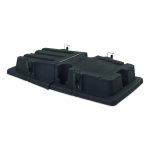 BRUTE Rotomolded Tilt Truck Lid, 28.85 x 57.10 x 9.7, Black