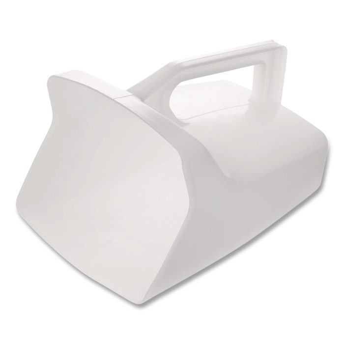 15130803 Bouncer Bar/Utility Scoop, 64 oz, Plastic, White - Image 1