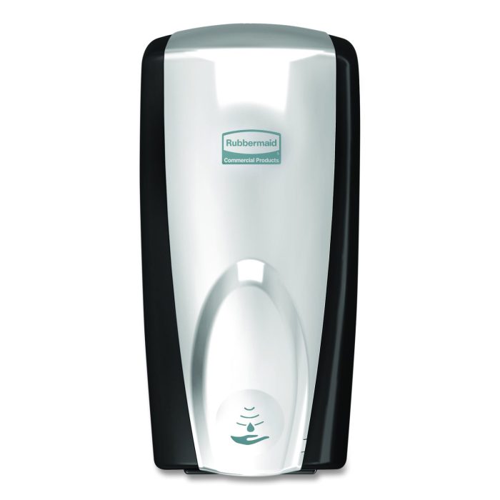 15146189 Autofoam Touch-Free Dispenser, 1,100 Ml, 5.2 X 5.25 X 10.9, Black/chrome - Image 1