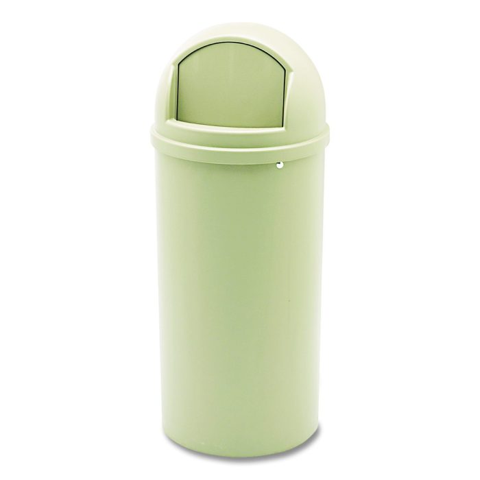 15059722 Marshal Classic Container, 15 gal, Plastic, Beige - Image 1