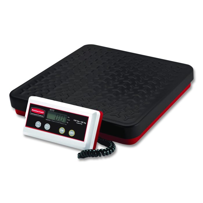 15062708 Digital Receiving Scale, 150 lb Capacity, Black/Red - Image 1