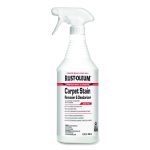 Professional Carpet Stain Remover Plus Deodorizer, Lemon Scent, 32 oz Spray Bottle, 6/Carton