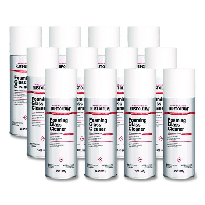 15099885 Professional Foaming Glass Cleaner Aerosol, 20 oz Aerosol Spray, 12/Carton - Image 1