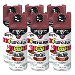 Stops Rust 5-in-1 Spray Paint, Rusty Metal, 12 oz Aerosol Can, 6/Carton
