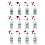 Empty Trigger Sprayer, 32 oz, Clear, 12/Carton