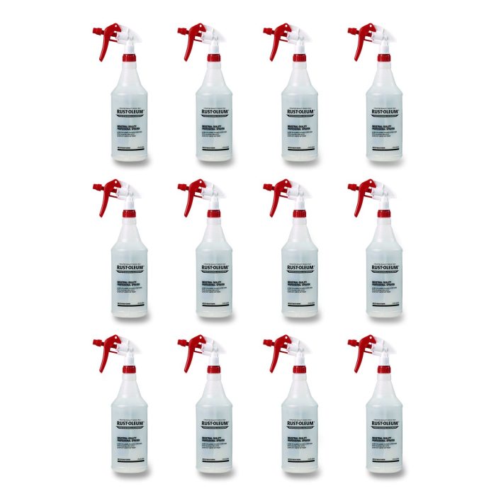 15089417 Empty Trigger Sprayer, 32 oz, Clear, 12/Carton - Image 1