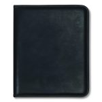 Professional Padfolio, Storage Pockets/card Slots, Writing Pad, Black