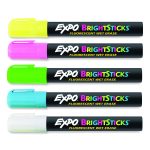 Bright Sticks, Medium Bullet Tip, Assorted Colors, 5/set