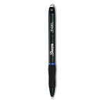 S-Gel High-Performance Gel Pen, Retractable, Bold 1 Mm, Blue Ink, Black Barrel, 36/pack