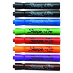 Flip Chart Marker, Broad Bullet Tip, Assorted Colors, 8/set