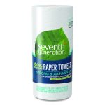 100% Recycled Paper Kitchen Towel Rolls, 2-Ply, 11 x 5.4, 156 Sheets/Roll, 24 Rolls/Carton