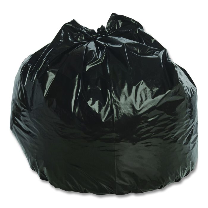 15109603 Total Recycled Content Plastic Trash Bags, 30 gal, 1.3 mil, 30" x 39", Black/Brown, 100/Carton - Image 1