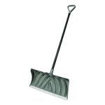Steel Core Snow Pusher with Wear Strip, 24" Width, 57.55" Length, 6/Carton