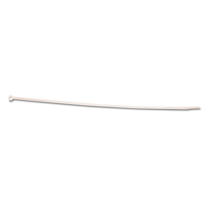 221862 Nylon Cable Ties, 8 X 0.19, 50 Lb, Natural, 1,000/pack - Image 1