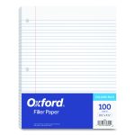 Filler Paper, 3-Hole, 5.5 X 8.5, Medium/college Rule, 100/pack