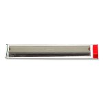 Carbon Steel Scraper Replacement Blades, 5/Carton