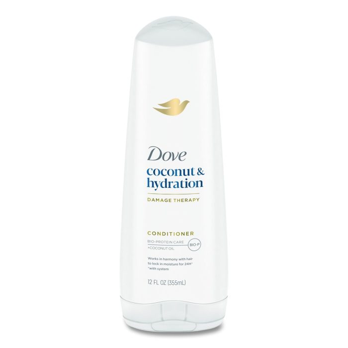 15047590 Coconut Conditioner, 12 oz Bottle, 6/Carton - Image 1