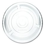96 Series Cold Cup Lids, Fits Vegware 96-Series Cold Cups, Plastic, Clear, 1,000/Carton