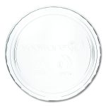 Portion Pot Lids, Fits Vegware 2 oz to 4 oz Portion Pots, Plastic, Clear, 2,000/Carton