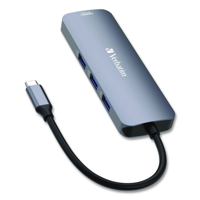 15037350 USB-C Pro Multiport Hub8 Port, Gray - Image 1