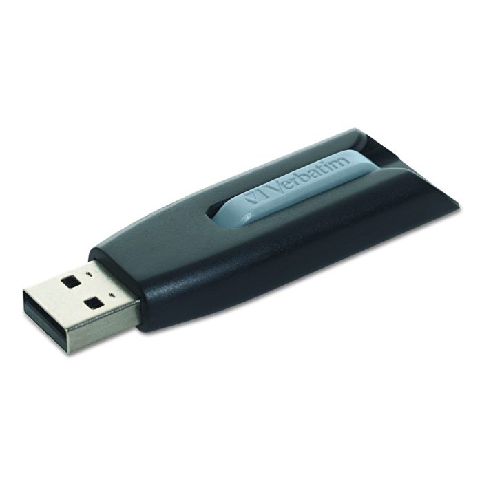 233420 Store 'n' Go V3 Usb 3.0 Drive, 128 Gb, Black/gray - Image 1