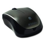 Bluetooth Wireless Tablet Multi-Trac Blue Led Mouse, 2.4 Ghz Frequency/30 Ft Wireless Range, Left/right Hand Use, Graphite