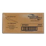 EcoSense Renewable Plant Starch Cutlery, Knife, Plastic, Cream, 50/Pack, 20 Packs/Carton