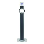 Fs6 Touch-Free Floor Stand Dispenser, 1,200 Ml, 12.5 X 11.3 X 38.5, Graphite