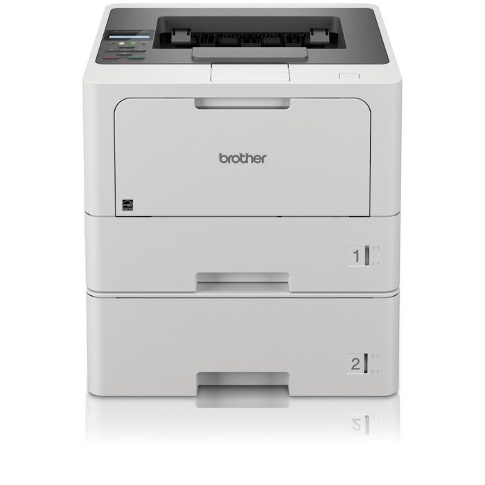 900076 HL-L5210dwt Wireless Business Monochrome Laser Printer with Dual Paper Trays - Image 1