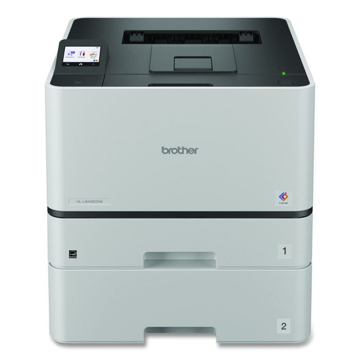 15141283 HL-L8430CDWT Wireless Laser Printer with Dual Paper Trays - Image 1