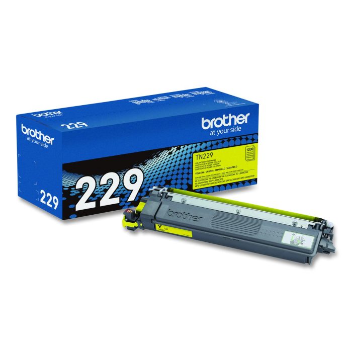 892105 TTN229Y Toner, 1,200 Page-Yield, Yellow - Image 1