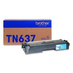TN637 Ultra High-Yield Toner, 10,000 Page-Yield, Cyan