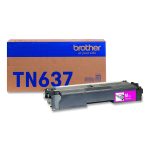 TN637 Ultra High-Yield Toner, 10,000 Page-Yield, Magenta